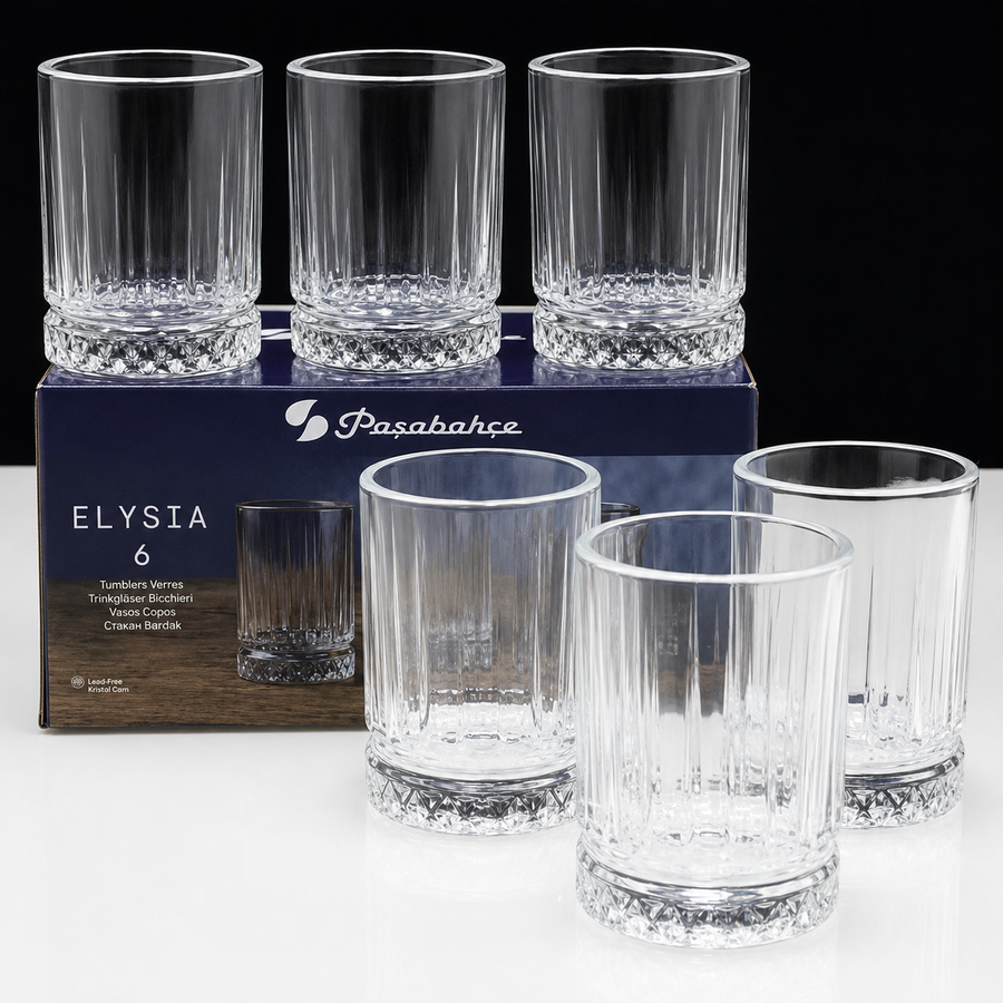 Pasabahce Elysia 6 Stück Tumblers Glass, 60cc
