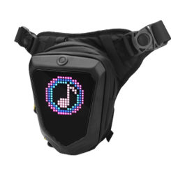 LED Pixel Beintasche