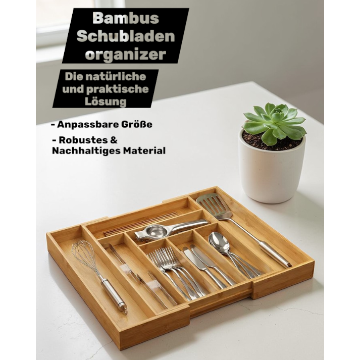 Schubladen Organizer (6–8 Fächer)