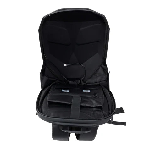 erkugo. LOY Devil Eye LED Motorradrucksack - L