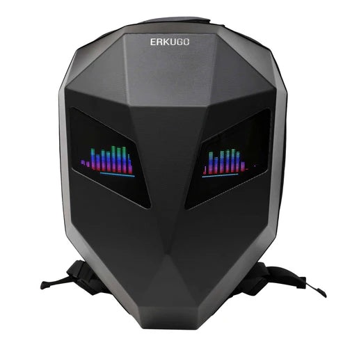 erkugo. LOY Devil Eye LED Motorradrucksack - L