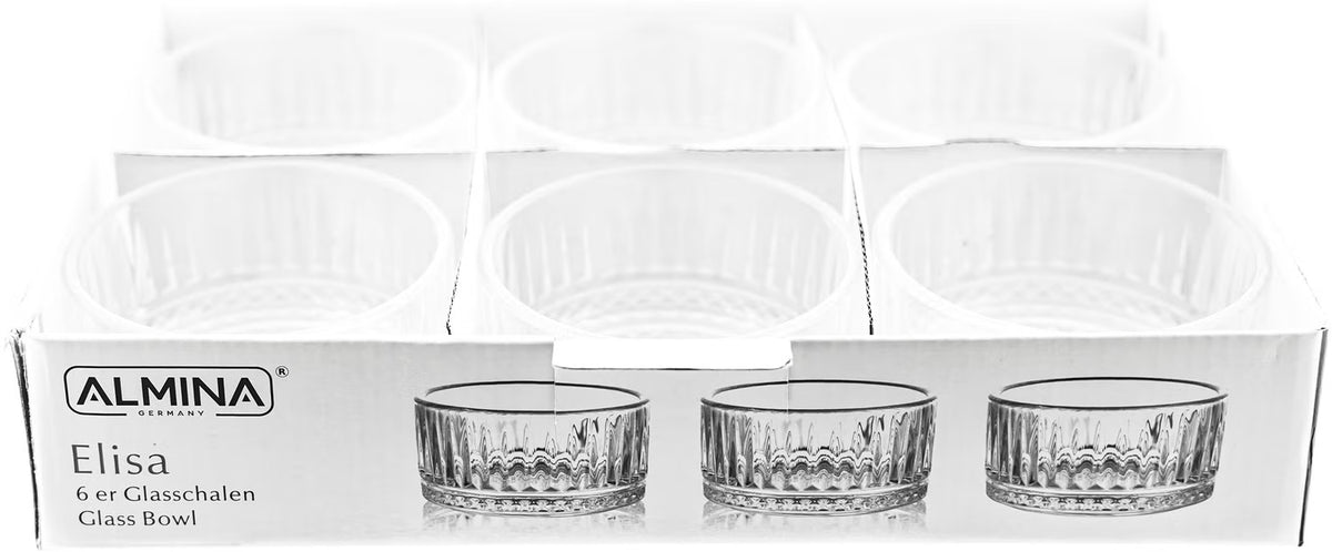 Almina 6er Glasschalen Elisa
